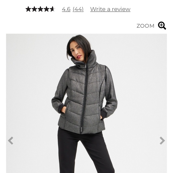 Chico's synergy quilted vest and matching top SET NWOT size medium! - Picture 5 of 13